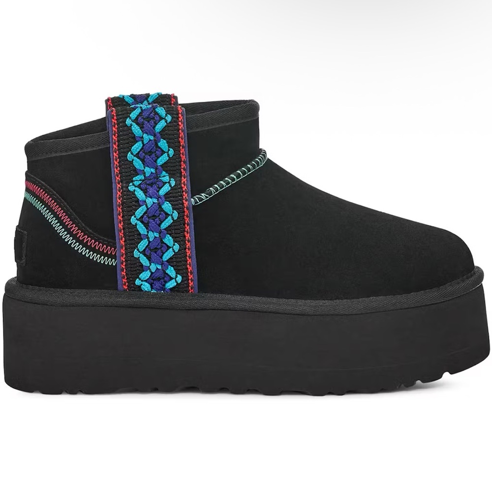 Ultra Mini Platform Braided Uggs - image 1